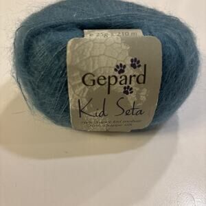 Gepard Kid Seta Blue Yarn 25g